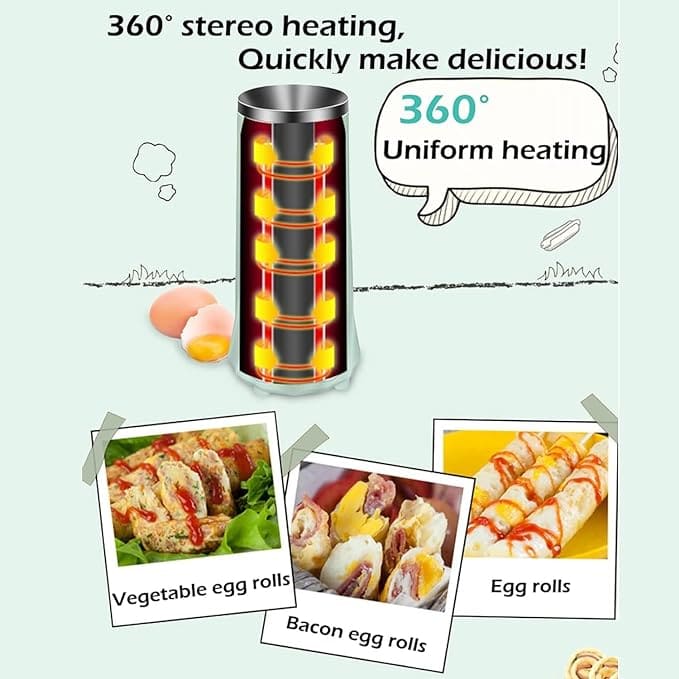 Electric Egg Master Cooker Automatic Roll Machine Shop