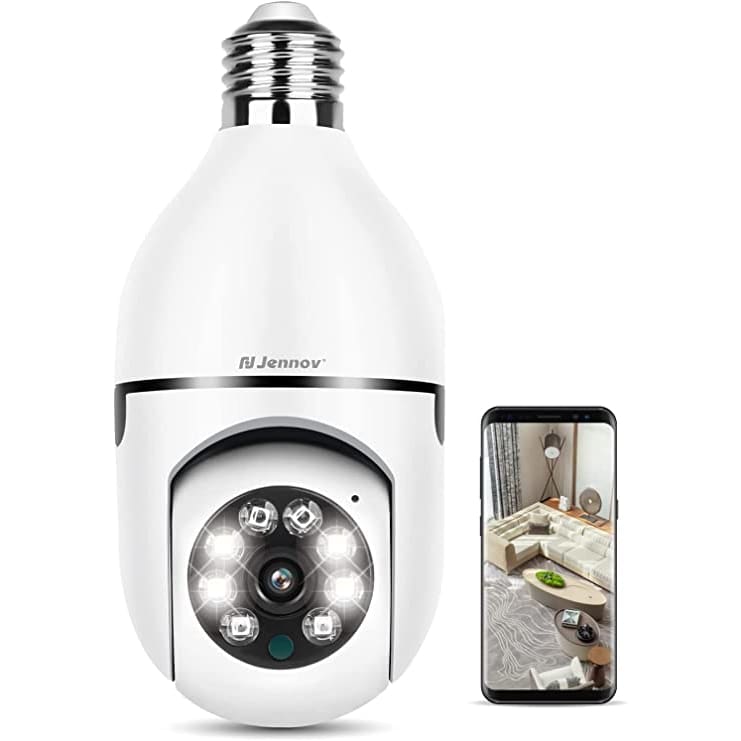 360 Degree Security Wireless Outdoor Wi-Fi Light Bulb Camera Shop