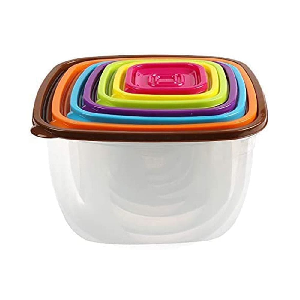 7 Sets Multicolor Food Storage Containers Shop