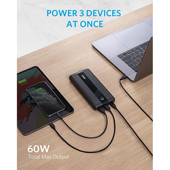 Anker PowerCore III 19,200mAh Huge Capacity 60W Power Delivery Portable Charger Shop