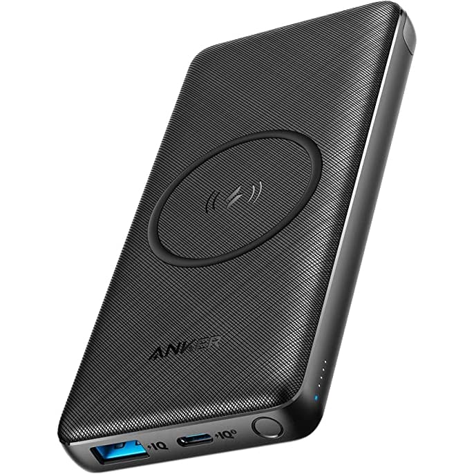 Anker Wireless Power Bank 10,000mAh PD PowerCore III 10K Portable Charger with Qi-certified 10W Charging and 18W Shop