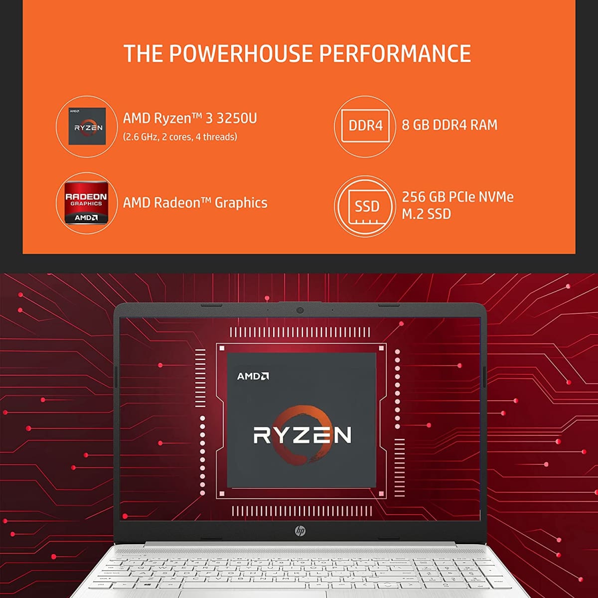 HP 15- AMD Ryzen 3-3250U Shop