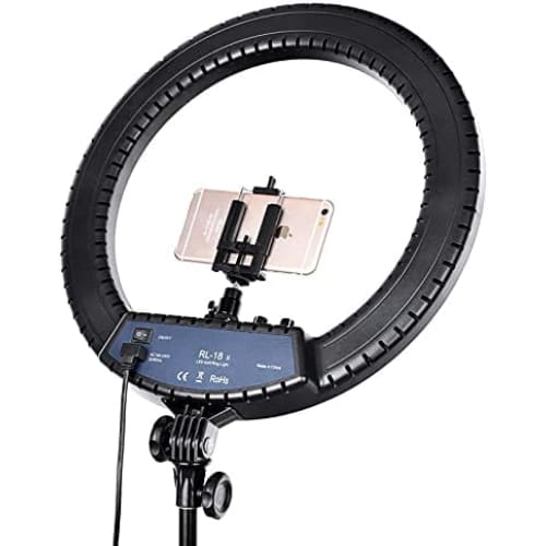 Ring Light Warm and Cold Conversion 18 inches Live Makeup with Remote Control Photography Shop
